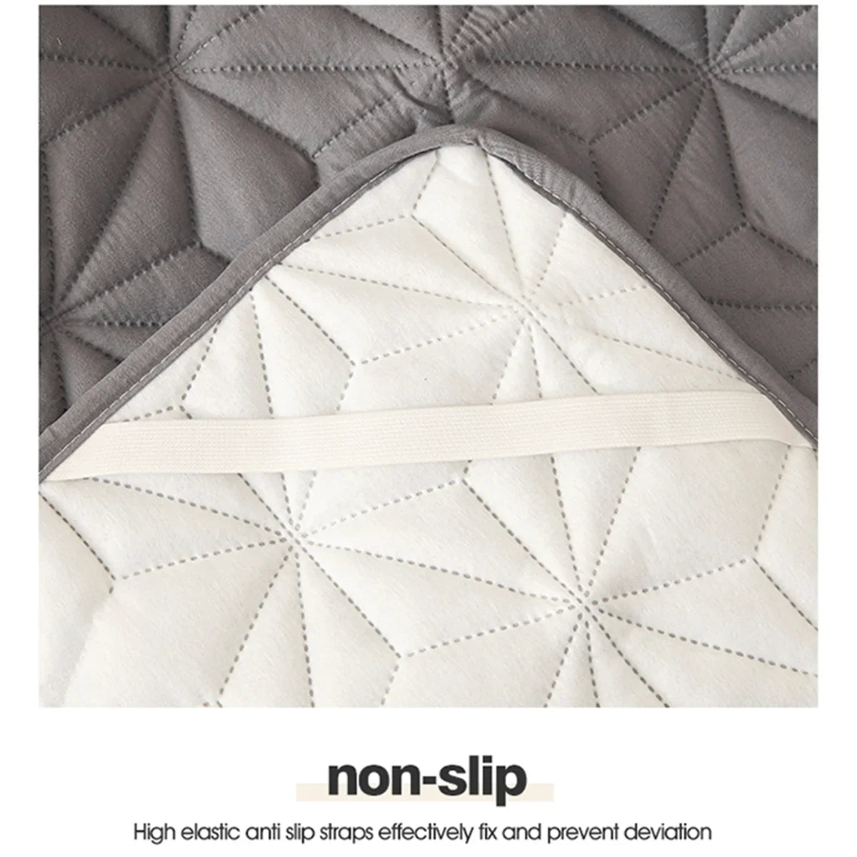 Cozy Comfort | Waterproof Mattress Topper Queen with Elastic Band | Quilted Design for Enhanced Sleep Protection 6