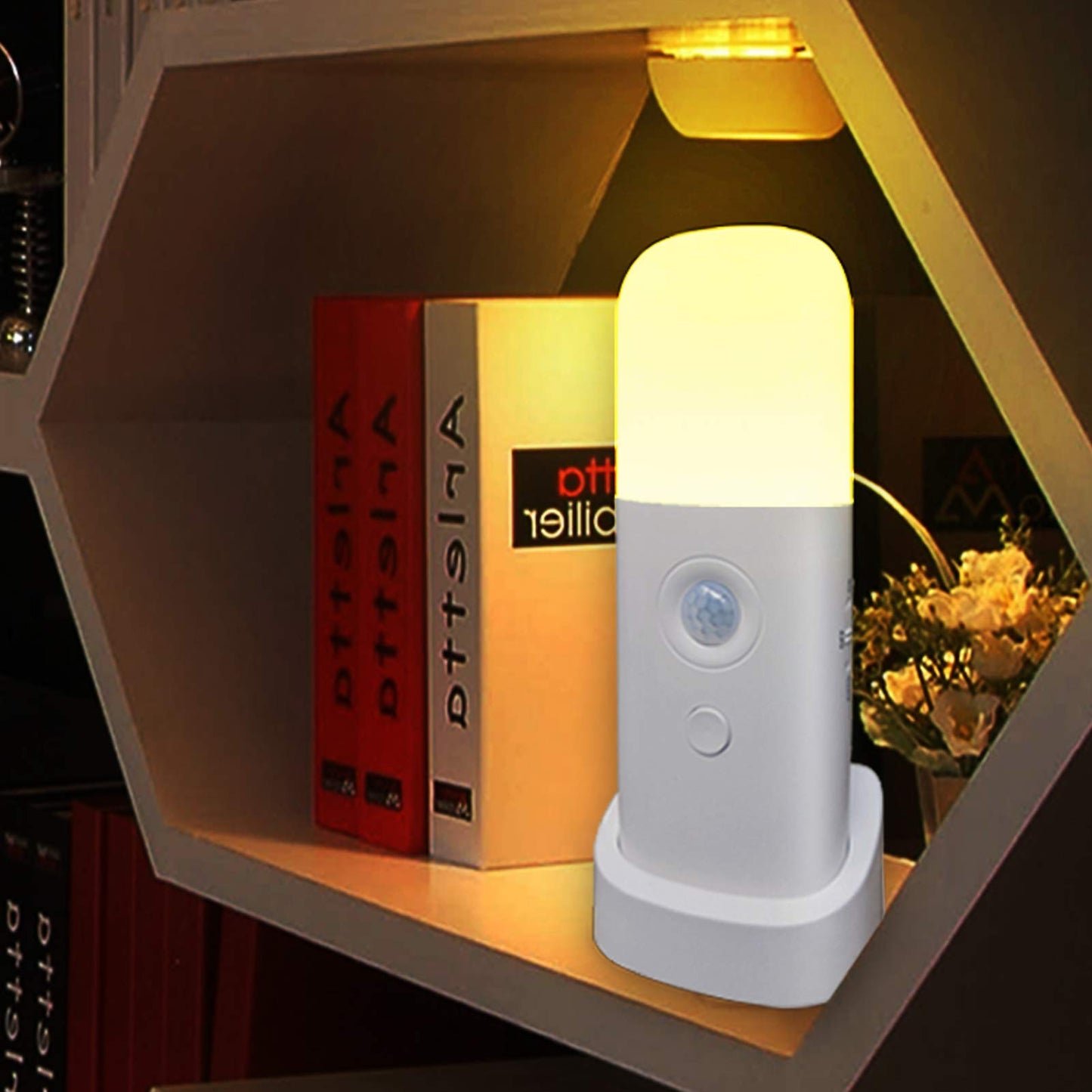 Lunaris | Versatile Dimmable LED Motion Sensor Night Light 0