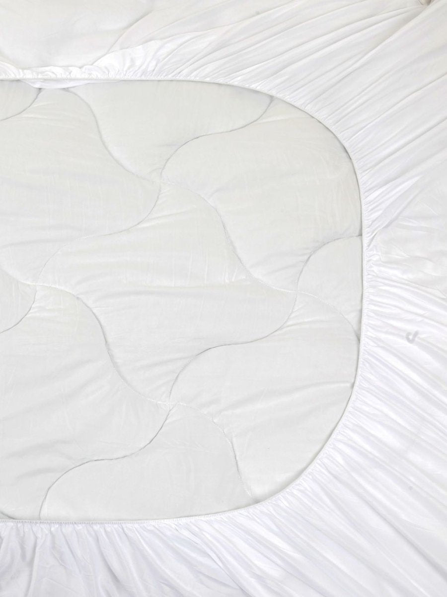 Luxury Cotton Mattress Topper | Cooling Comfort Layer for Enhanced Sleep Experience 7