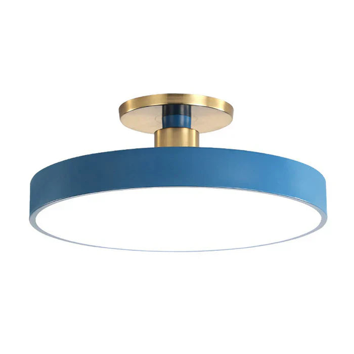 NordicaGlow | Stylish Modern Semi-Flush Mount Ceiling Light Fixture 6