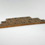 brown wooden blocks on white surface