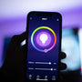person holding black android smartphone