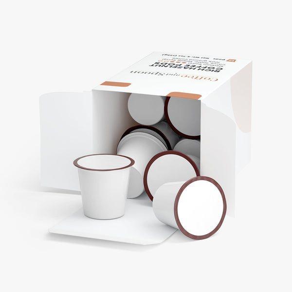 Rich Hazelnut Coffee Pods (Medium Roast)