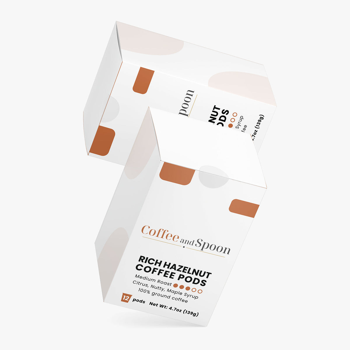 Rich Hazelnut Coffee Pods (Medium Roast)