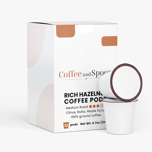 Rich Hazelnut Coffee Pods (Medium Roast)