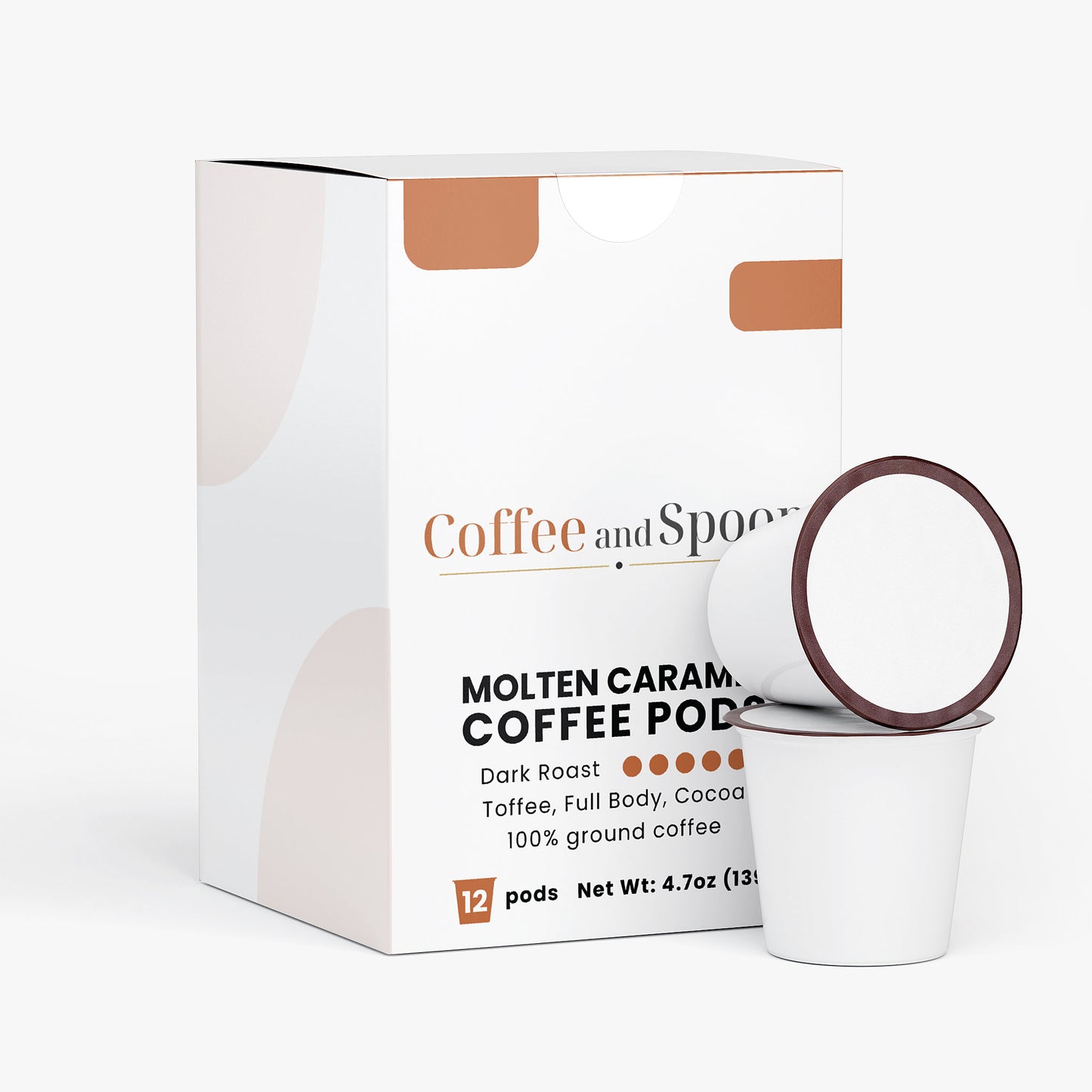 Molten Caramel Coffee Pods (Dark Roast)