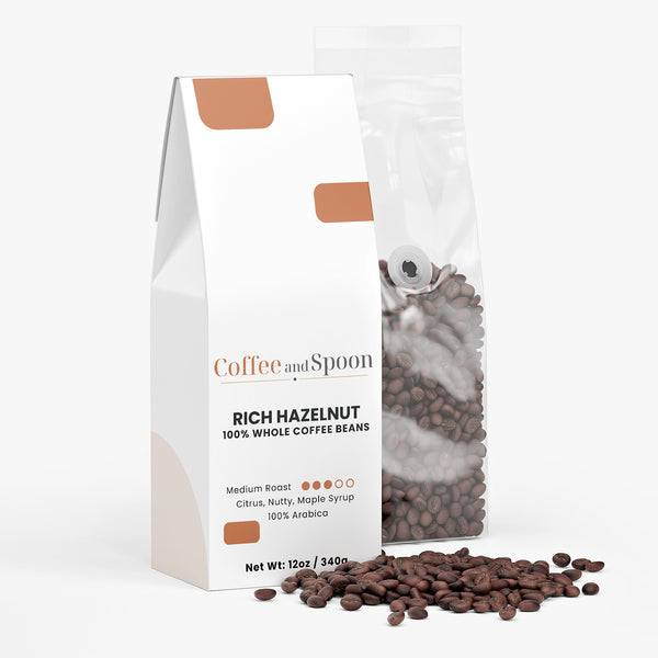 Rich Hazelnut Coffee (Medium Roast)