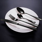 32-Piece Stainless Steel Cutlery Set with Elegant Design | Durable Silverware for Everyday Use 1