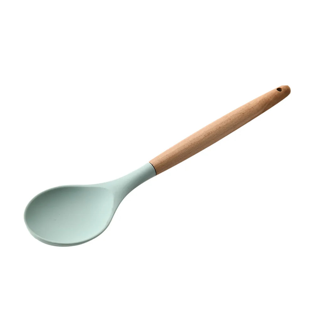 Silicone Kitchen Utensil Set with Heat Resistance | 12-Piece Collection for Effortless Cooking
