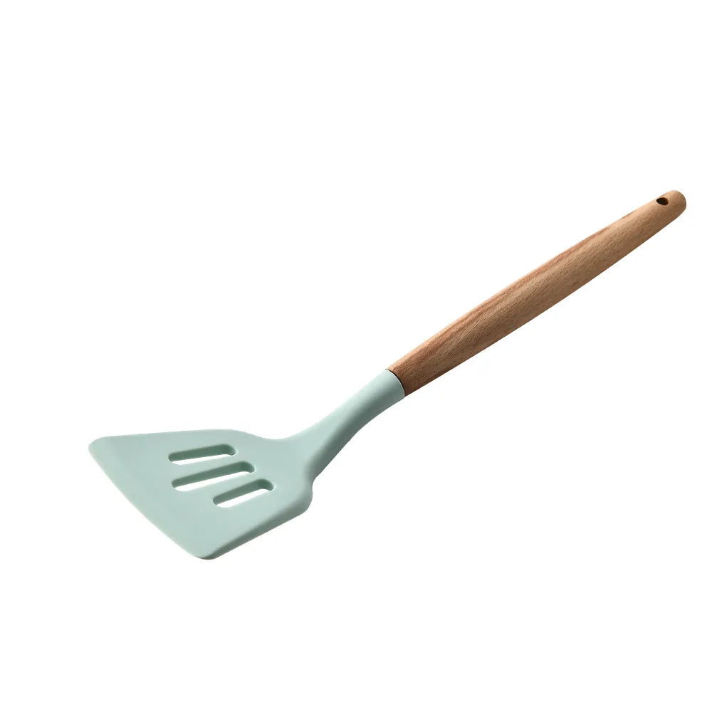 Silicone Kitchen Utensil Set with Heat Resistance | 12-Piece Collection for Effortless Cooking