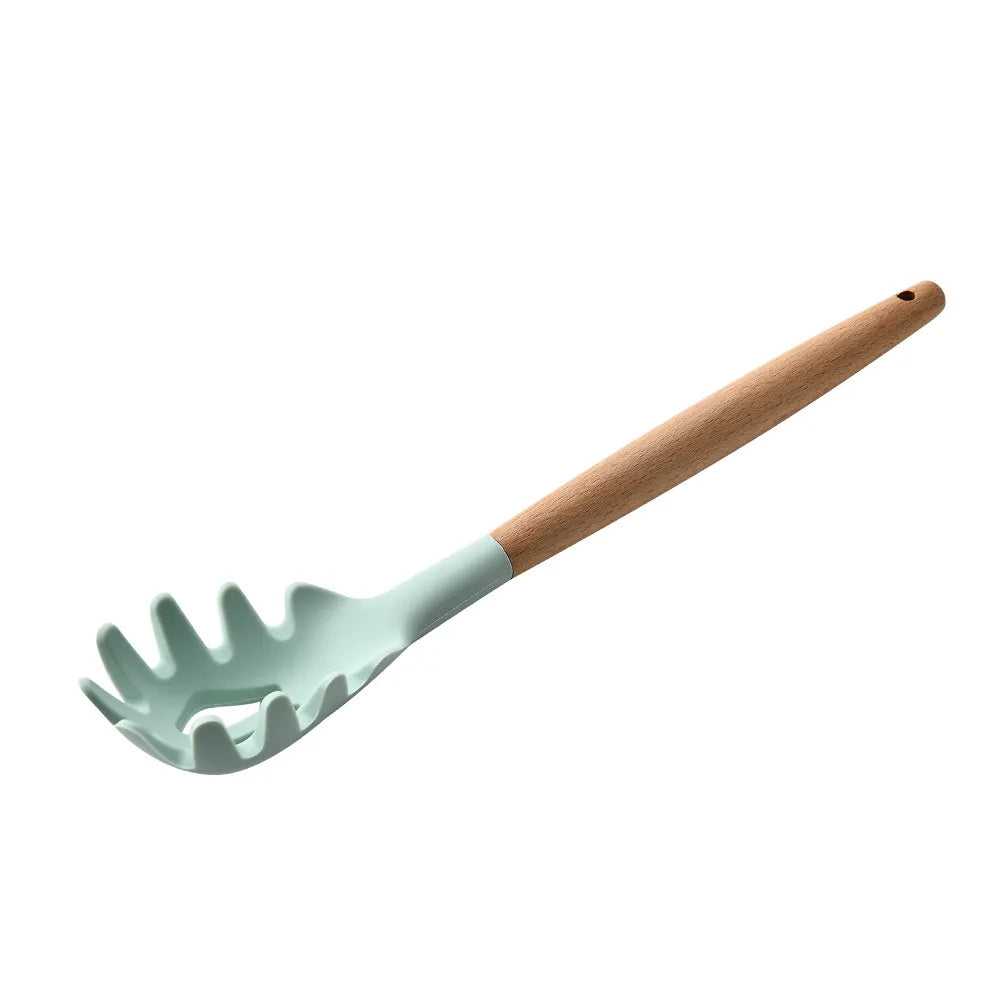 Silicone Kitchen Utensil Set with Heat Resistance | 12-Piece Collection for Effortless Cooking