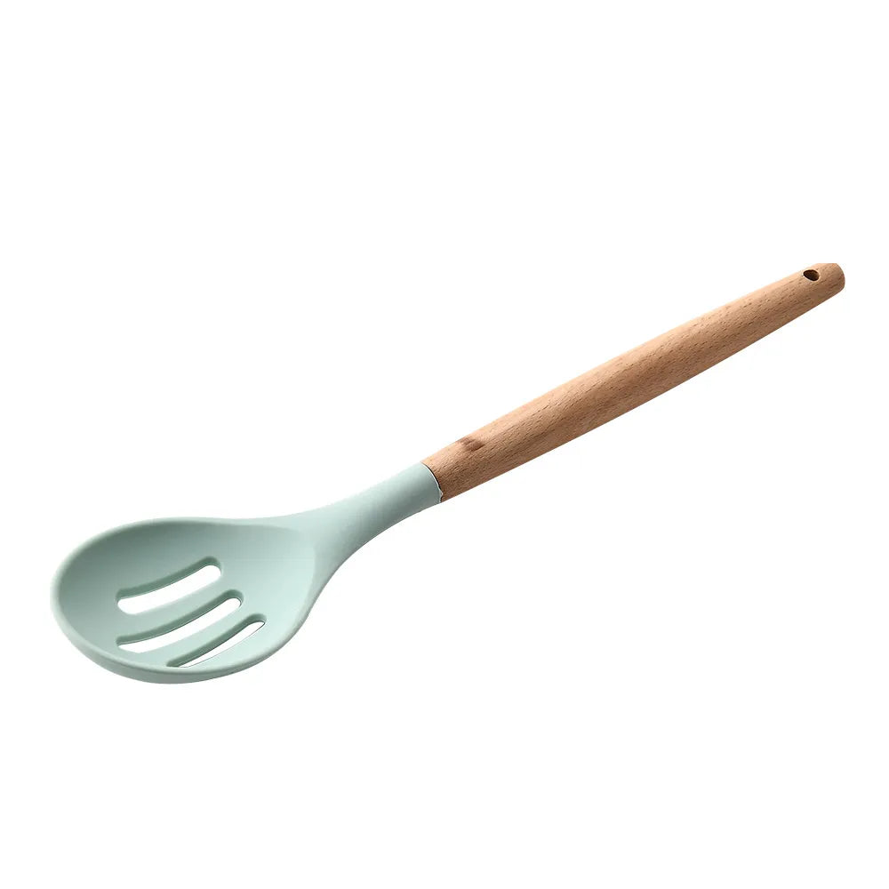 Silicone Kitchen Utensil Set with Heat Resistance | 12-Piece Collection for Effortless Cooking