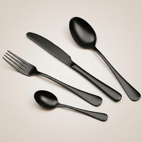 32-Piece Stainless Steel Cutlery Set with Elegant Design | Durable Silverware for Everyday Use