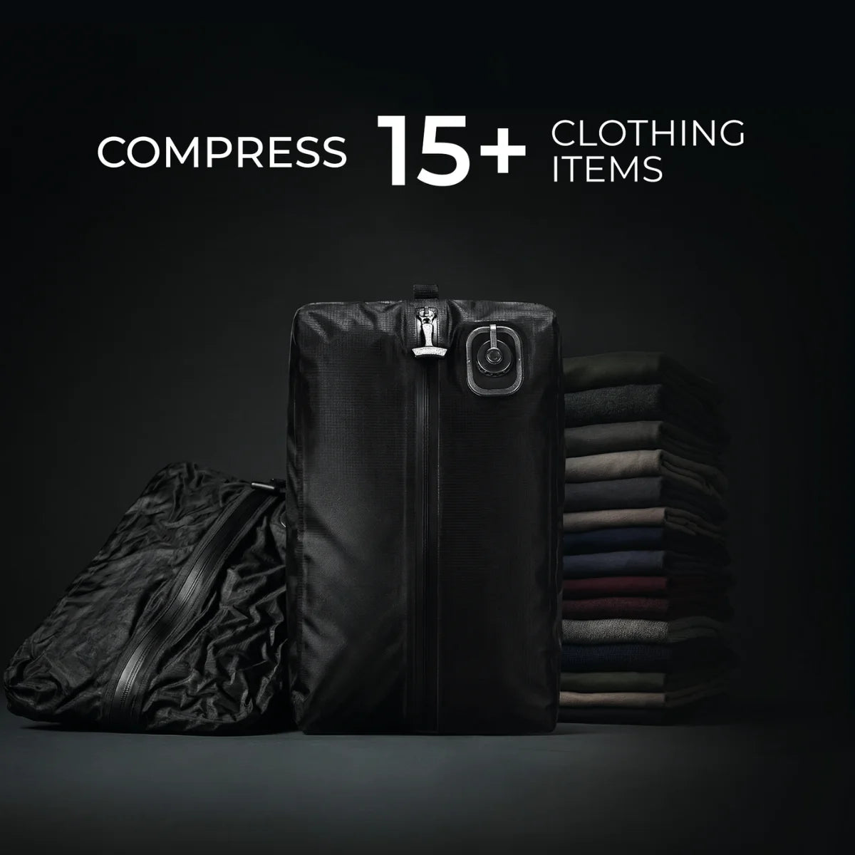 Vacuum Storage Bag with Built-in Pump