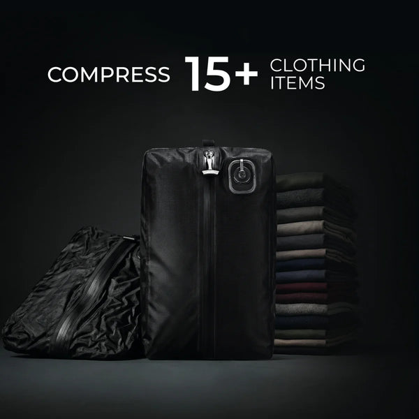Vacuum Storage Bag with Built-in Pump
