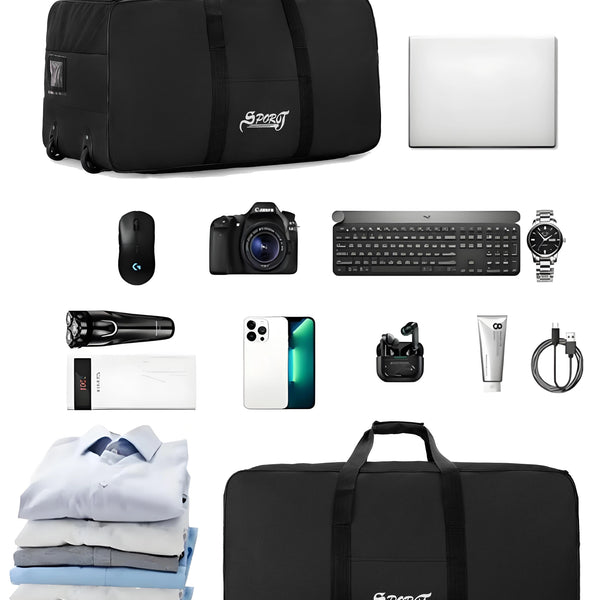 Adventure Gear | Camping Storage Box with Wheels & Large Capacity | Easy Transport for Outdoor Adventures 8
