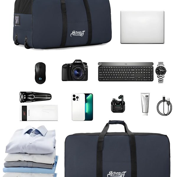 Adventure Gear | Camping Storage Box with Wheels & Large Capacity | Easy Transport for Outdoor Adventures 9