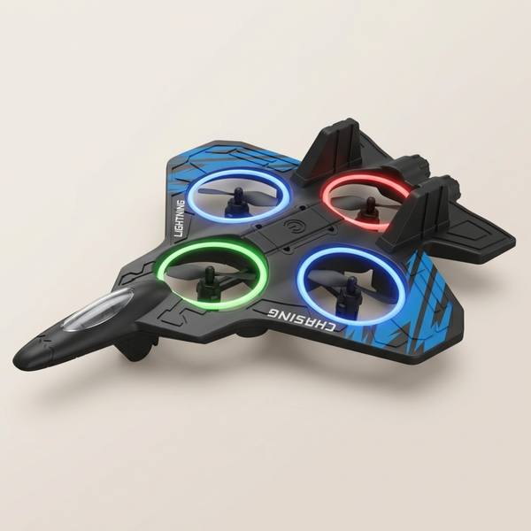LED Foam Drone for Kids with Crash-Resistant Design | Safe Outdoor Fun for Beginners