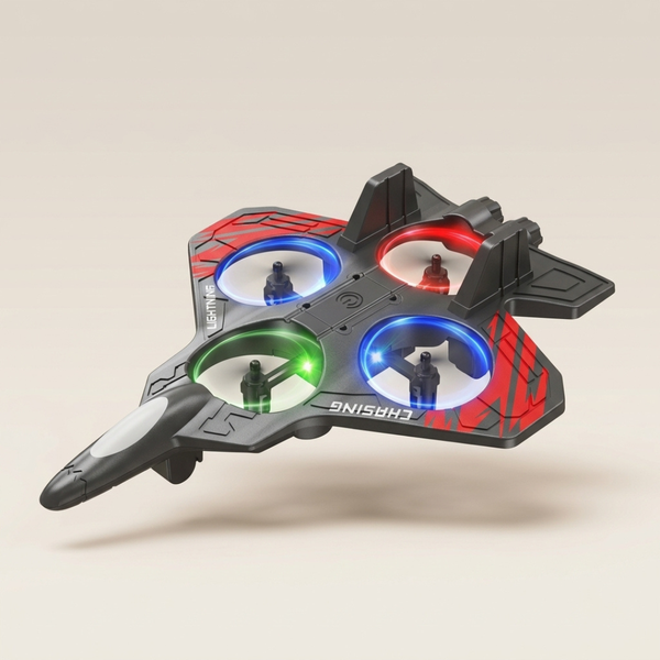 LED Foam Drone for Kids with Crash-Resistant Design | Safe Outdoor Fun for Beginners
