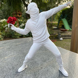 Artistic Home Decor | Banksy-Inspired Wall Art Decor with Intricate Details | Unique Ornament for Creative Room Decor 3