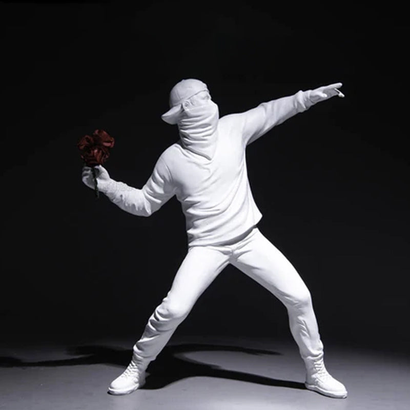 Artistic Home Decor | Banksy-Inspired Wall Art Decor with Intricate Details | Unique Ornament for Creative Room Decor 7