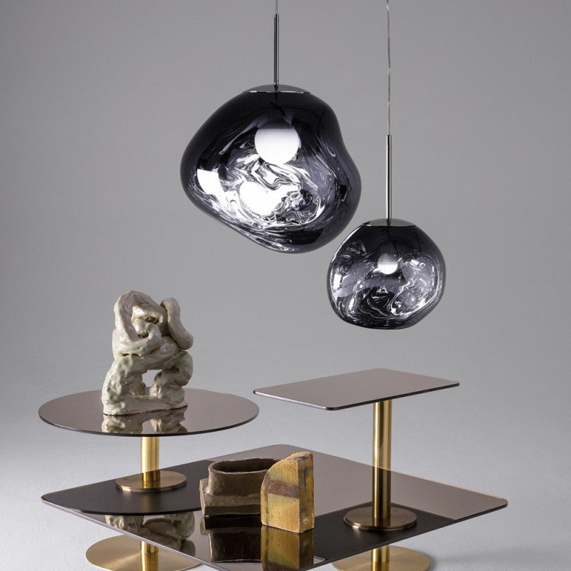 AuroraGlow | Elegant Colored Glass Kitchen Pendant Lighting Fixture 3