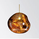 AuroraGlow | Elegant Colored Glass Kitchen Pendant Lighting Fixture 9