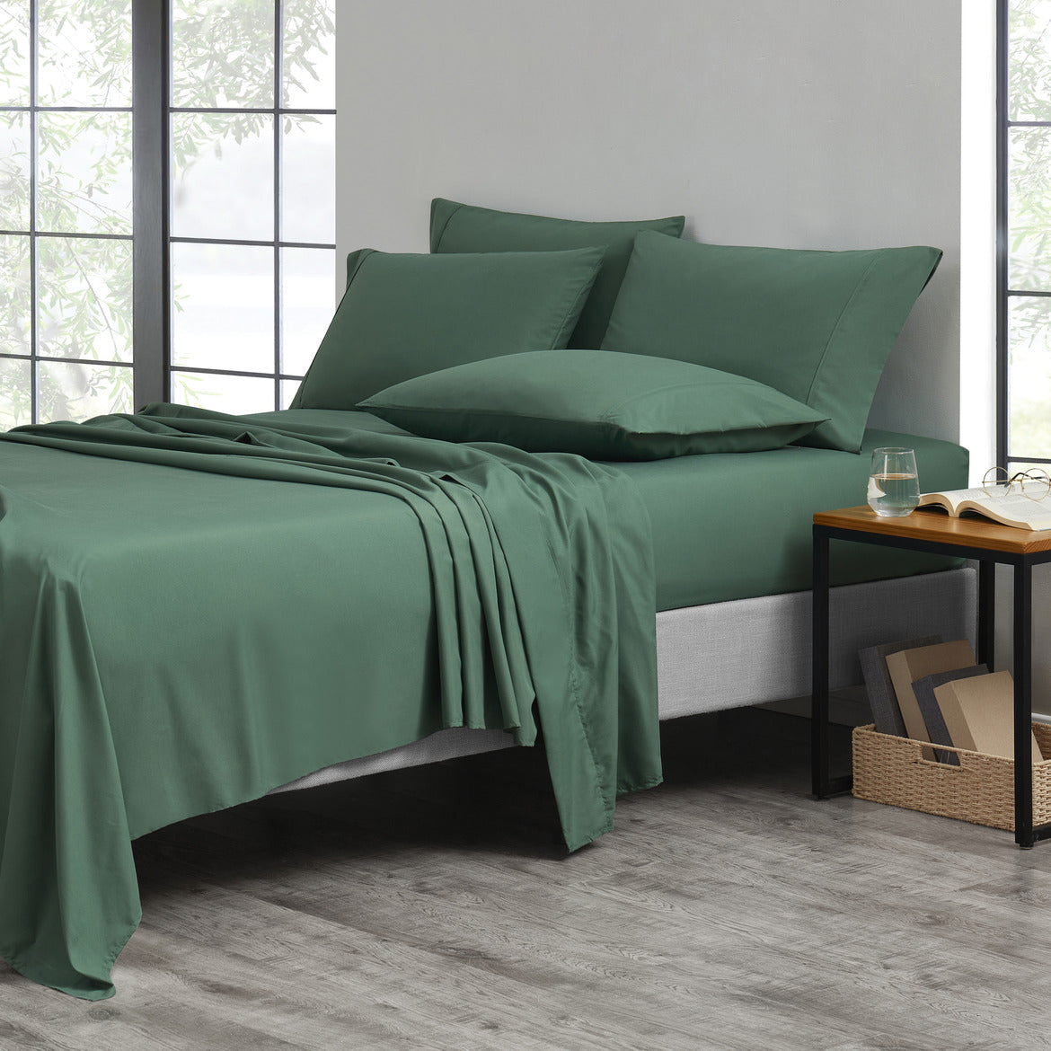 Bamboo Luxury Sheet Set | 2000 Thread Count Organic Bamboo Sheets with Deep Pockets | Eco-Friendly Comfort for Restful Sleep 11