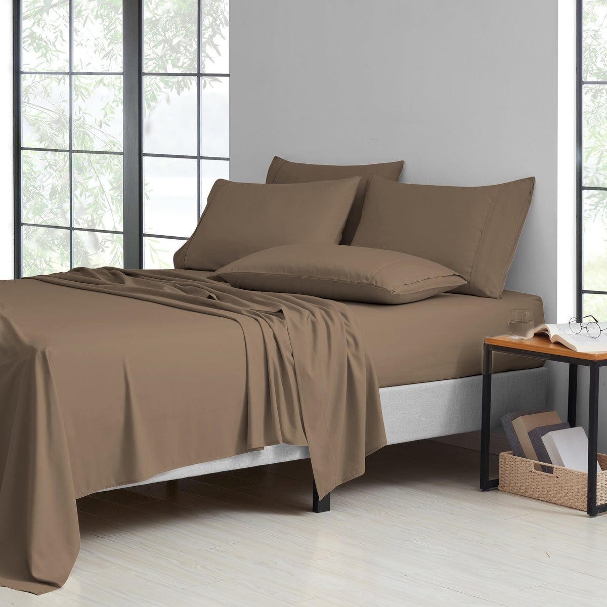 Bamboo Luxury Sheet Set | 2000 Thread Count Organic Bamboo Sheets with Deep Pockets | Eco-Friendly Comfort for Restful Sleep 20