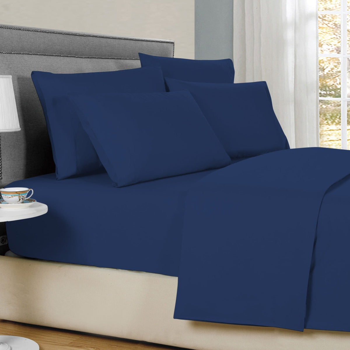 Bamboo Luxury Sheet Set | 2000 Thread Count Organic Bamboo Sheets with Deep Pockets | Eco-Friendly Comfort for Restful Sleep 37