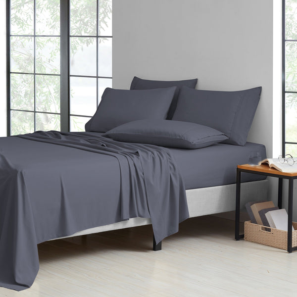 Bamboo Luxury Sheet Set | 2000 Thread Count Organic Bamboo Sheets with Deep Pockets | Eco-Friendly Comfort for Restful Sleep 77