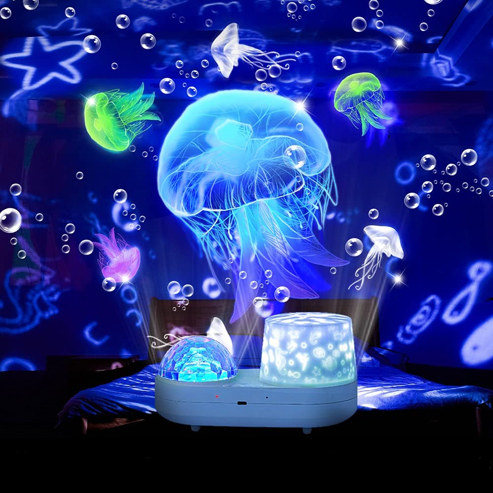 CelestialGlow | Magical 360° Galaxy Night Light Projector for Kids 0
