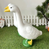 Charming Garden Goose | Lifelike Garden Sculpture with Weather-Resistant Resin | Whimsical Outdoor Statue for Unique Yard Decor 3