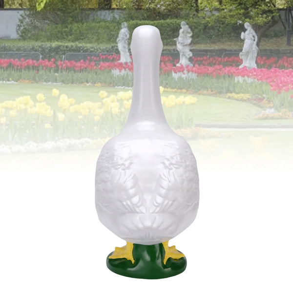 Charming Garden Goose | Lifelike Garden Sculpture with Weather-Resistant Resin | Whimsical Outdoor Statue for Unique Yard Decor 4