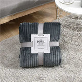 Cozy Collection | Soft Plush Blanket with Vibrant Ribbed Texture | Stylish Home Decor Accessory 11