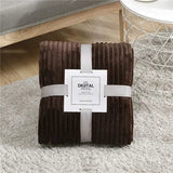 Cozy Collection | Soft Plush Blanket with Vibrant Ribbed Texture | Stylish Home Decor Accessory 14