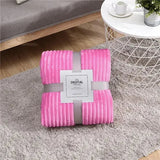 Cozy Collection | Soft Plush Blanket with Vibrant Ribbed Texture | Stylish Home Decor Accessory 6