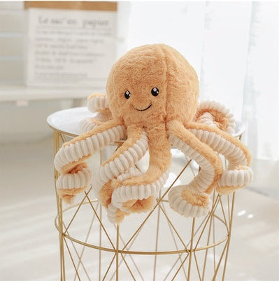 Soft Octopus Plush Toy with Textured Tentacles | Sensory Comfort for Babies and Toddlers
