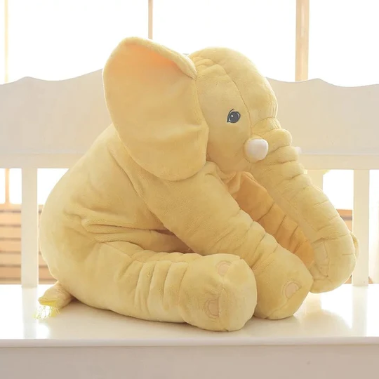 Cuddle Pillow | Baby Elephant Design with Soft Plush Material | Cozy Comfort for Infants 2