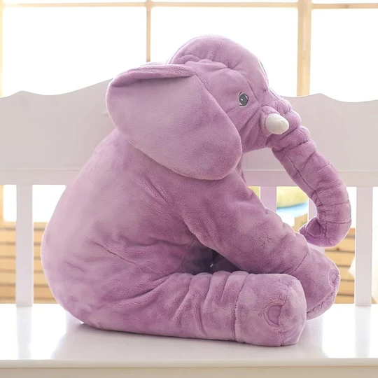 Cuddle Pillow | Baby Elephant Design with Soft Plush Material | Cozy Comfort for Infants 4