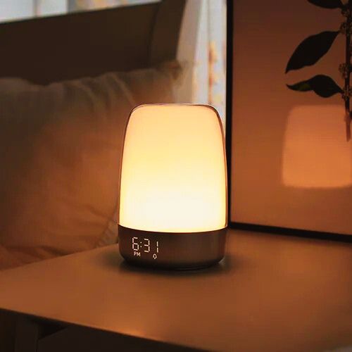 DawnGlow | Elegant Adjustable Sunrise Digital Alarm Clock with Light 0