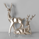 Deer Resin Sculptures | Elegant Home Decor Set with Modern Design | Stylish Wall Decor for Living Room and Bedroom 6