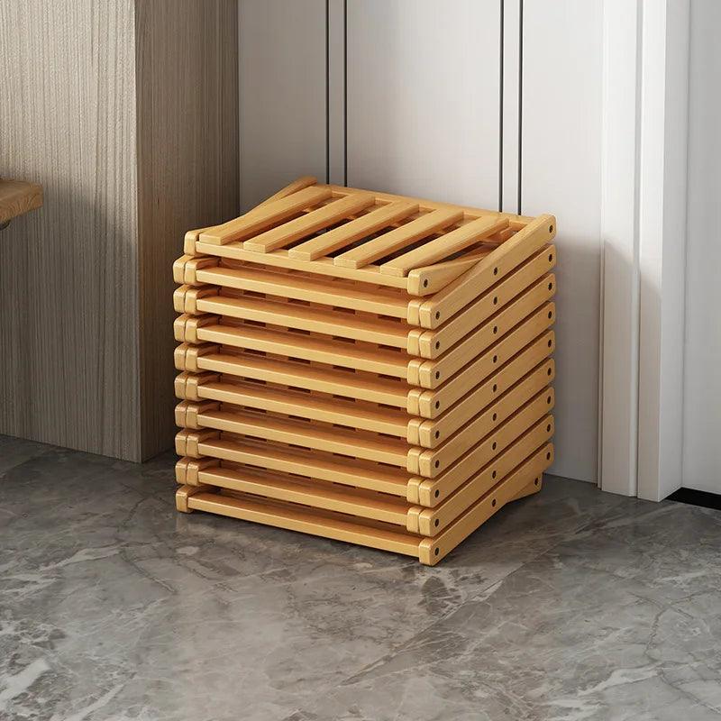 Elegant Bamboo Shoe Rack | Adjustable 2-6 Tiers with Space-Saving Design for Stylish Shoe Storage 4