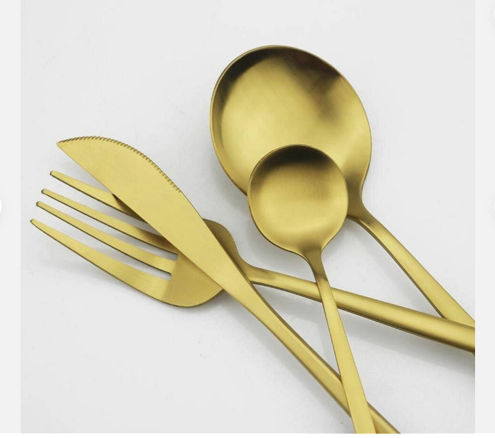 Elegant Minimalist Flatware Set | Durable Stainless Steel for Modern Dining 3
