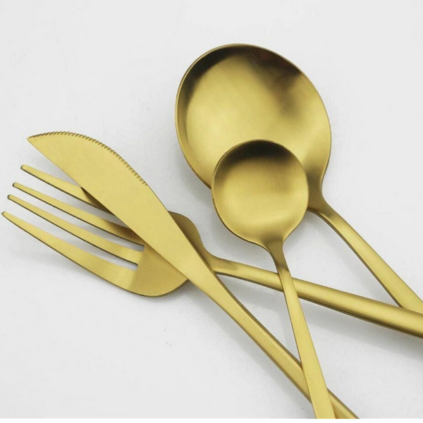 Elegant Minimalist Flatware Set | Durable Stainless Steel for Modern Dining 3