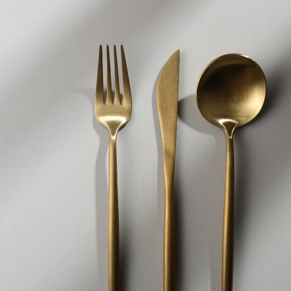 Elegant Minimalist Flatware Set | Durable Stainless Steel for Modern Dining 4