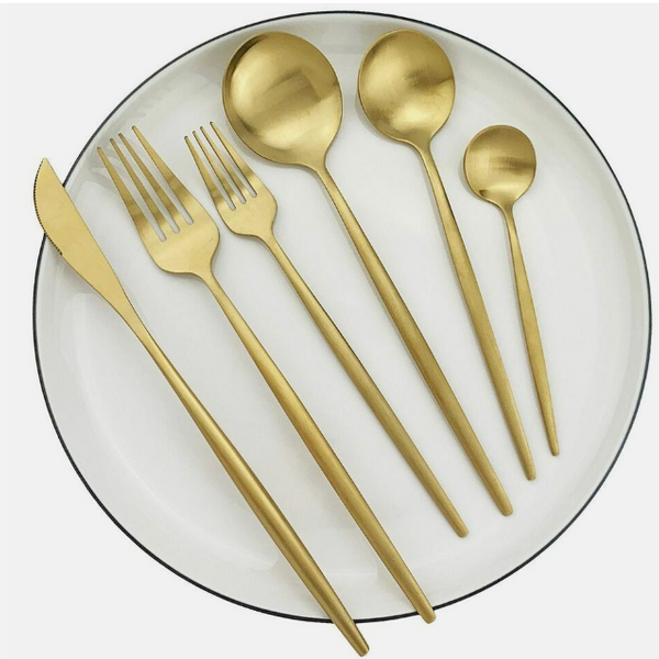 Elegant Minimalist Flatware Set | Durable Stainless Steel for Modern Dining 5