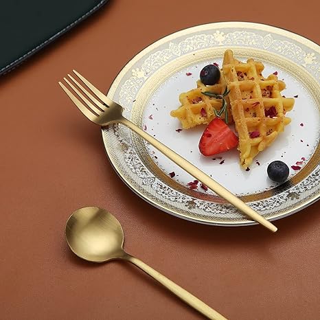 Elegant Minimalist Flatware Set | Durable Stainless Steel for Modern Dining 8