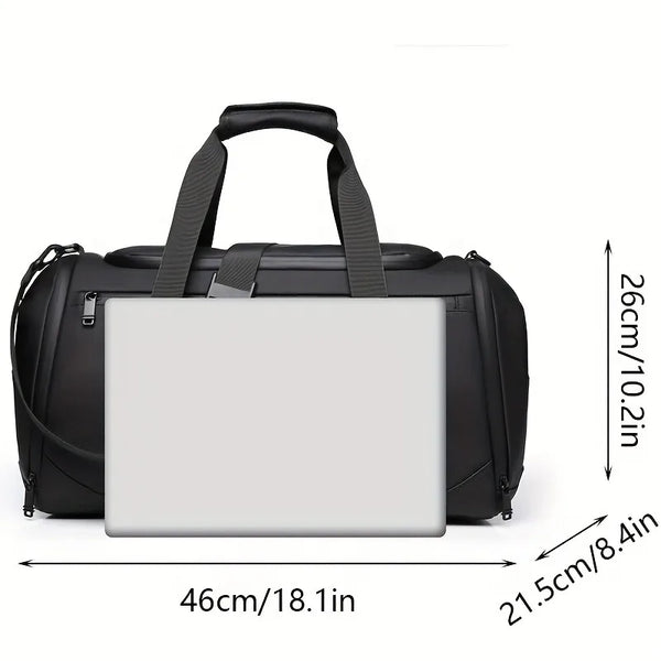 Spacious Versatile Travel Duffel Bag with Multiple Compartments