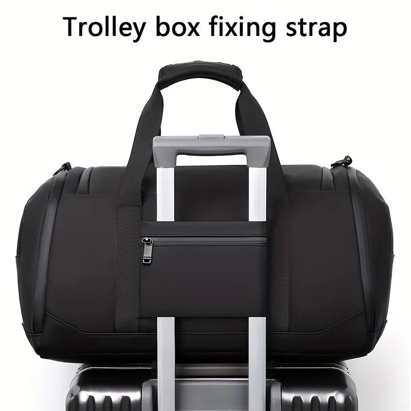 Spacious Versatile Travel Duffel Bag with Multiple Compartments